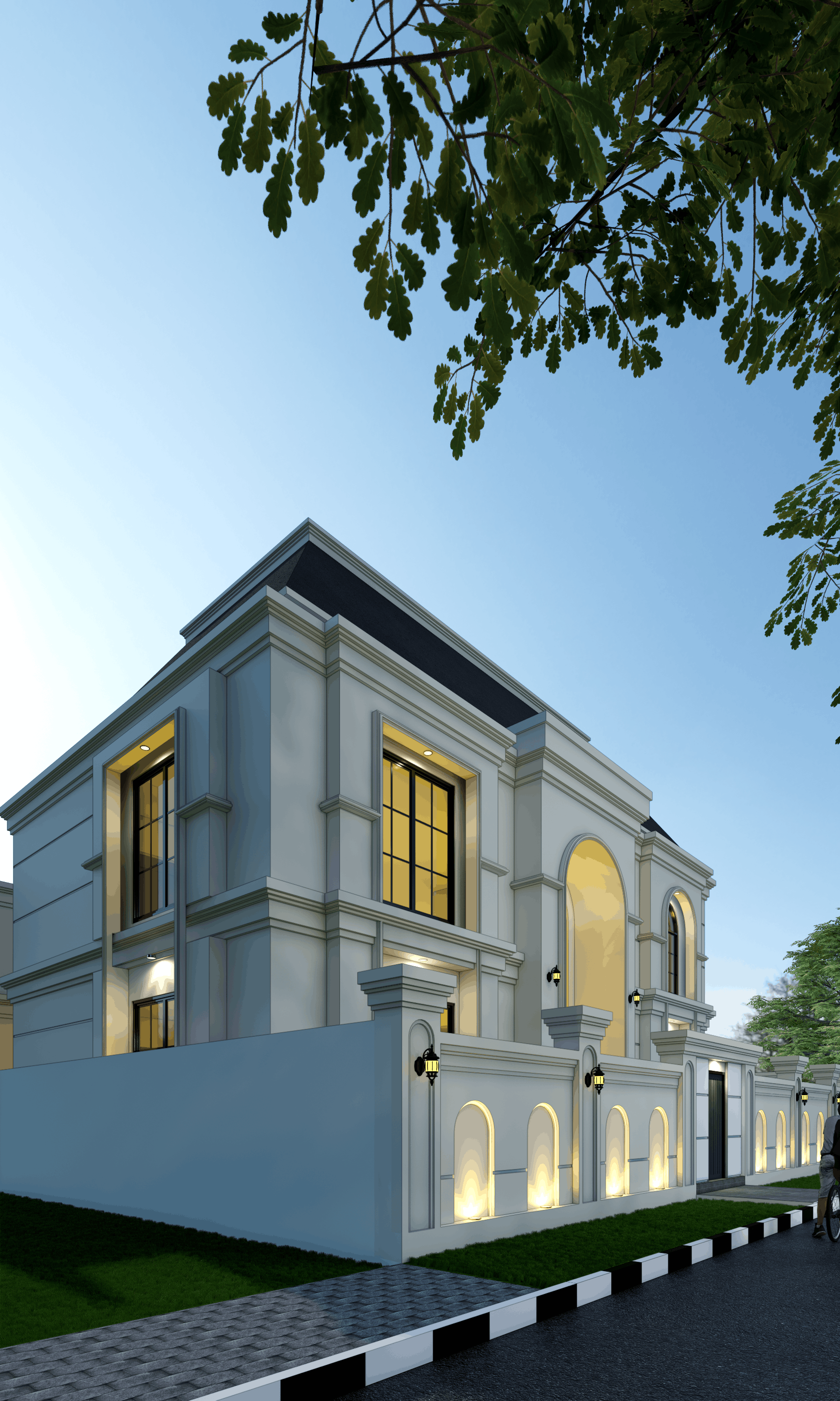 Rumah Ibu Amos - Side elevation
