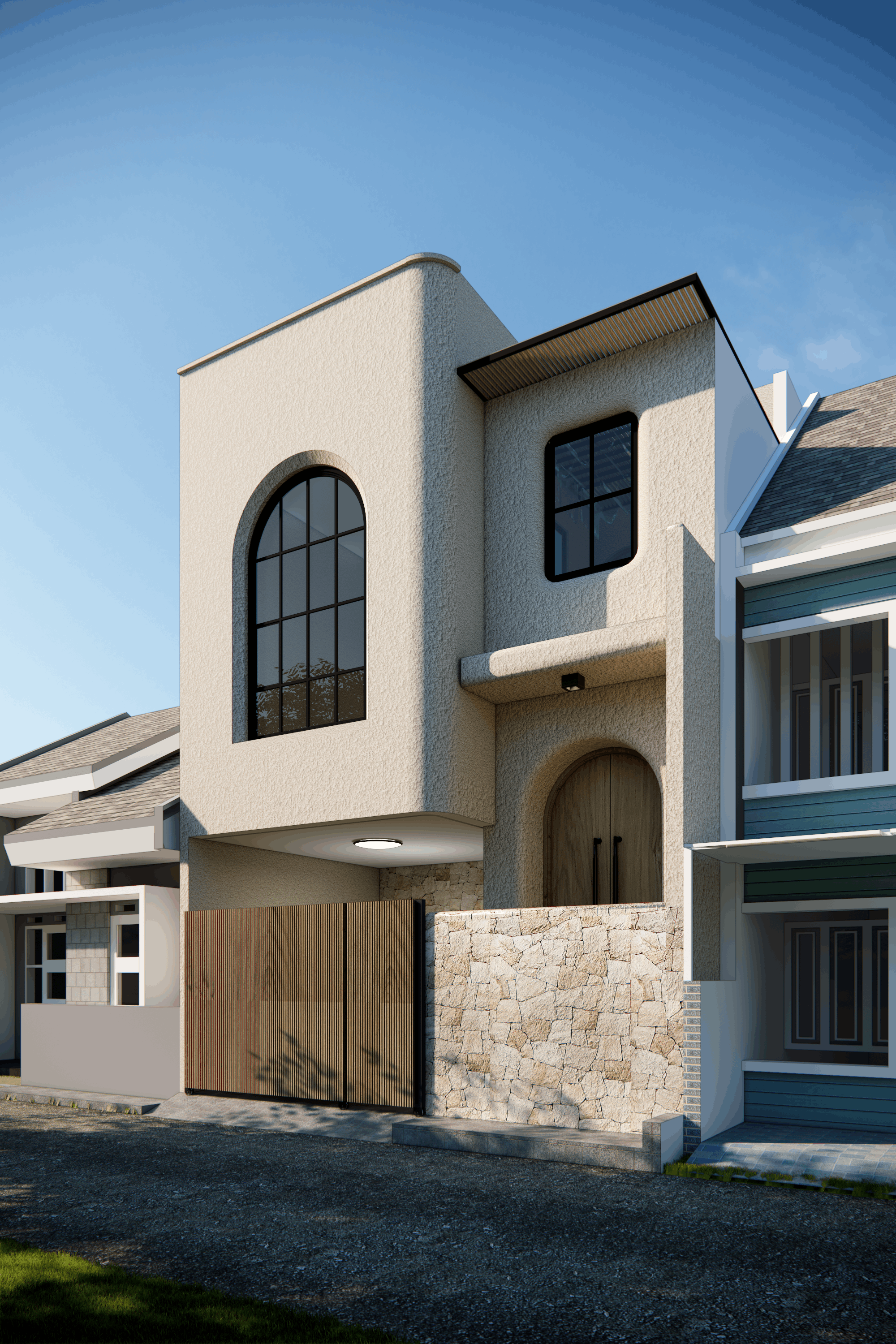 Rumah Pak Reza - Architectural details